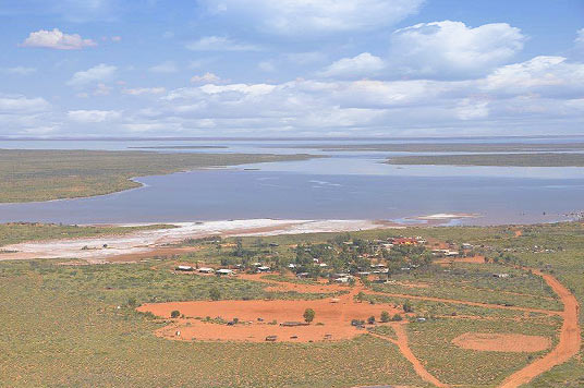 Aerial photo of Punmu Community